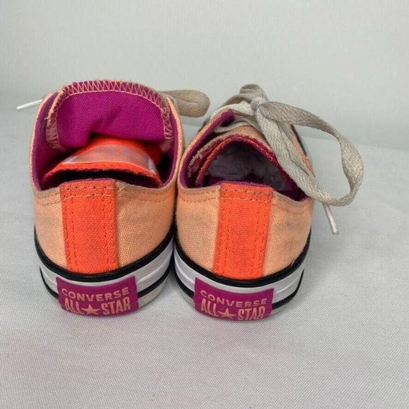 Converse Chuck Taylor All Star Ox Kids Junior size 1 Shoes Sunset Glow 656083F - Picture 8 of 10